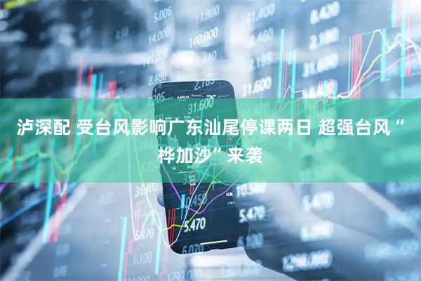泸深配 受台风影响广东汕尾停课两日 超强台风“桦加沙”来袭