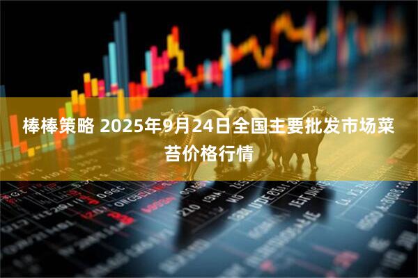 棒棒策略 2025年9月24日全国主要批发市场菜苔价格行情